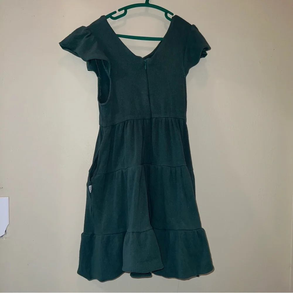 Jane + Jo Janie Evergreen Dress